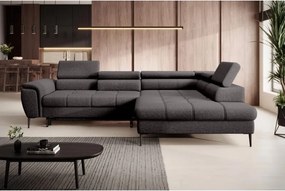 Narożnik DENVER L Prawostronny z funkcją spania Prawostronny w ktaninie SERENO 686 WERSAL