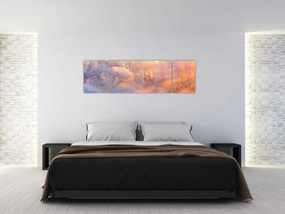Obraz - Mroźny świt (170x50 cm)