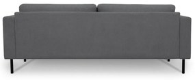 Ciemnoszara sofa 229 cm Hero – Scandic