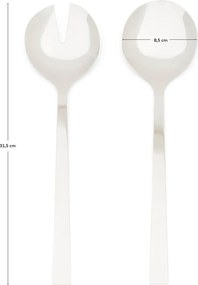 Sztućce do sałatek ze stali nierdzewnej 2 szt. Nirela – Kave Home