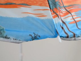 Parasol SUNSET BEACH 180 cm, pomarańczowy