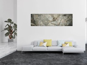 Obraz - Upływ czasu (170x50 cm)