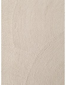 Wełniany dywan tkany ręcznie w jasnym naturalnym kolorze 80x150 cm Eleni Natural White – Hanse Home