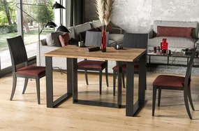 Stół rozkładany BORYS 130(330)x80 dąb złoty craft ENDO