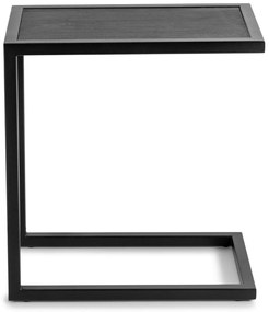Stolik z blatem z drewna dębowego 50x30 cm Daniël – Spinder Design