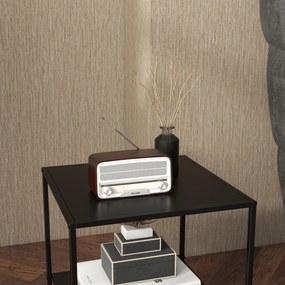 HOMCOM Stolik pomocniczy z półką