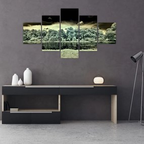 Obraz akwenu wodnego (125x70 cm)