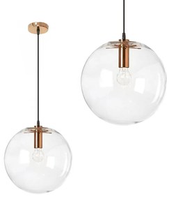 Lampa sufitowa wisząca Lassi 30 cm APP041-1CP Różowe Złoto