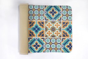 Dywanik antypoślizgowy do łazienki Dywanik antypoślizgowy do łazienki Wzory Geometryczne