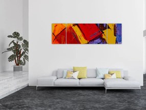Obraz abstrakcji (170x50 cm)