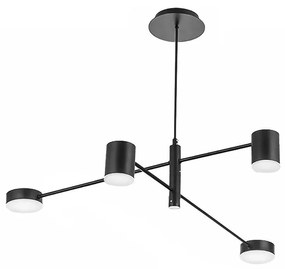 Lampa Sufitowa Nowoczesna 4-Ramienna APP596-4C z pilotem