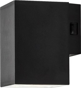 Rabalux 77156 zewnętrzna lampa ścienna LED Urfa, 9 W, IP65, czarny, 11,5 cm