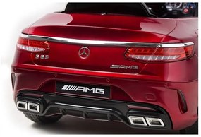 Auto na akumulator mercedes s63 czerwony lakierowany