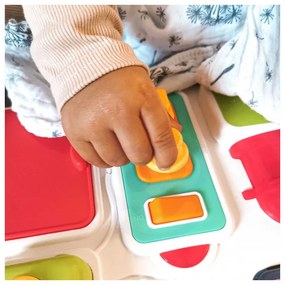 Woopie baby tablica manipulacyjna kuchnia zegar z efektami dźwiękowymi i świetlnymi montessori