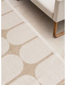 Chodnik odpowiedni na zewnątrz w beżowo-śmietankowym kolorze 80x250 cm Duet Bowen – NORTHRUGS