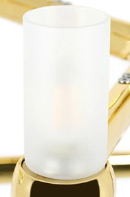 Lampa wisząca ze szklanymi kloszami Atomic