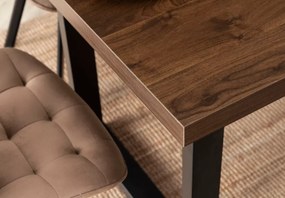 Rozkładany stół prostokątny Petralio 130–230 cm z laminowanym blatem