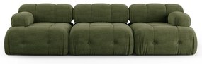 Ciemnozielona sofa 288 cm Ferento – Cosmopolitan Design