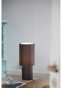 Szara lampa stołowa z tekstylnym kloszem (wysokość 45 cm) Catis – Markslöjd
