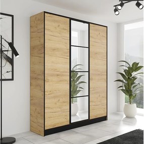 Szafa EDEN 3D M1 Dąb Craft Złoty