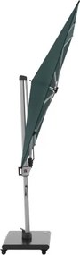 HYPERION 330 x 240 PRESTIGE - luksusowy huśtawkowy parasol ogrodowy z bocznym drążkiem : Kolor parasola - Aloes