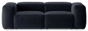 Ciemnoniebieska sofa 224 cm Bergano – Cosmopolitan Design