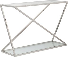 Konsola Vertigo silver 120x40x80cm