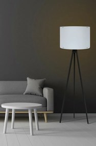 Lampa podłogowa Tripod Biały Czarny 129