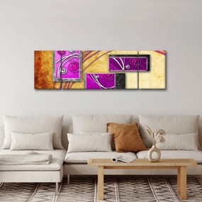 Obraz abstrakcji (170x50 cm)
