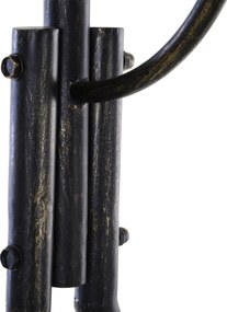 Outsunny Huśtawka Ogrodowa Ławka w Stylu Vintage, Design w Odcieniach Mosiądzu, 167 cm x 123 cm x 175 cm