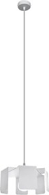 Biała designerska lampa wisząca loft - 3X EX584 T9-L14