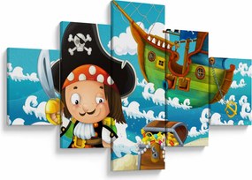 Obraz - Skarb piratów (125x70 cm)