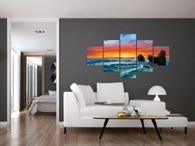 Obraz - Zachód słońca (125x70 cm)