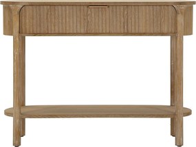 Stolik Konsolowy VKH758, Brązowy, 110x40x80 cm, Kendra Home