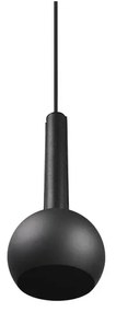 Czarna lampa wisząca ø 20 cm Ciliana – CINQUE