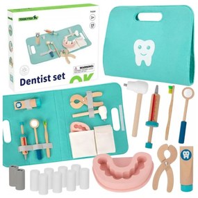 Tooky toy zestaw małego dentysty walizka lekarza 19 el. fsc