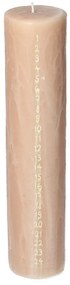 Świeca adwentowa beżowa 25 cm