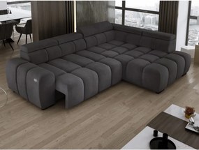 Narożnik BULL L Prawostronny z Elektryczną Regulacją SALVADOR 15 WERSAL