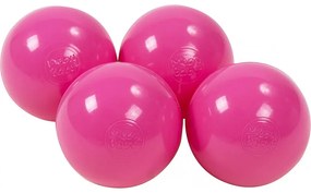 Plastikowe piłeczki do suchego basenu 7cm, 50 szt, ciemnoróżowe - meowbaby®
