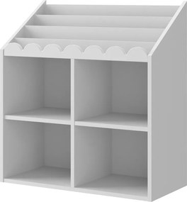 Niski regał dziecięcy BooK NooK na książki i zabawki