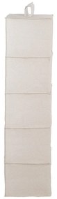 Wiszący tekstylny organizer do szafy Nancy – Compactor