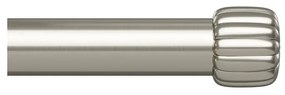 Stalowy regulowany karnisz w kolorze srebra 168 - 305 cm Cleo – Umbra