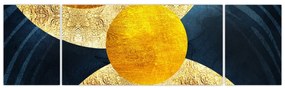 Obraz - Koła (170x50 cm)