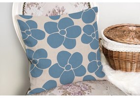 Poszewka na poduszkę 43x43 cm Blue Meadow – Mila Home