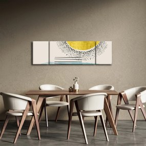 Obraz - Abstrakcyjny obraz plaży N⁰2 (170x50 cm)