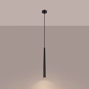 Lampa wisząca BLISS 1 czarna SOLLUX  LIGHTING