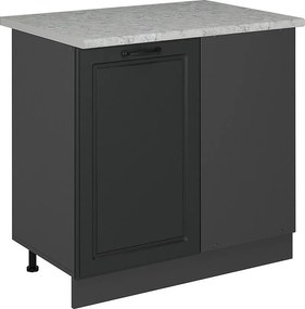 Szafka narożna antracytowy domek wiejski 86x60x81.6 r-line