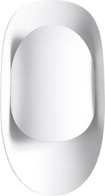 Kinkiety Nowoczesny Tear, Stal - 1 Źródło - L.13 X H.30 Cm - Biały