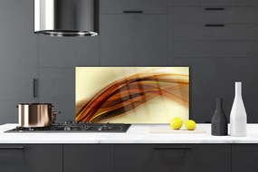 Szkło Ozdobne do Kuchni Nowoczesny Design Abstrakcyjny