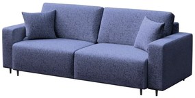 Ciemnoniebieska rozkładana sofa 237 cm Hesto – Ghado